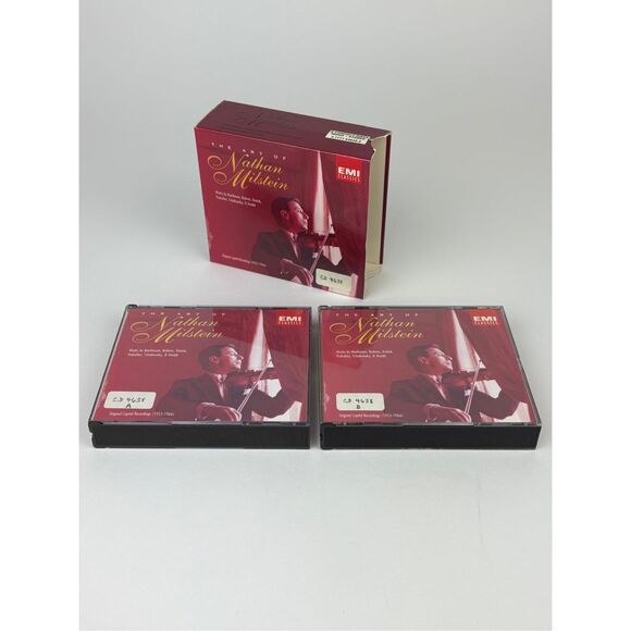 The Art of Nathan Milstein Original Capitol Recordings EMI Classics 6 CD Box Set - Picture 2 of 16